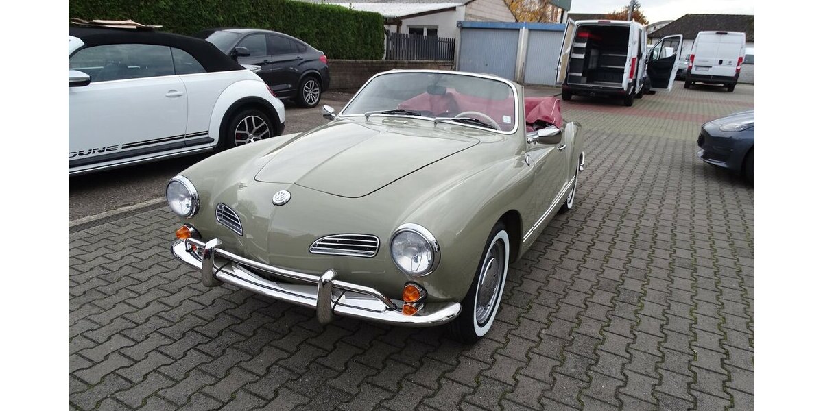 VW Karmann Ghia Cabrio vollständig restauriert 1.200 km 59.900 &euro; Rodgau 63110