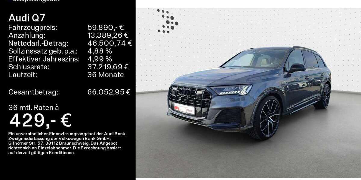 Audi Q7 62.454 km 59.890 &euro; Königstein-TS 61462