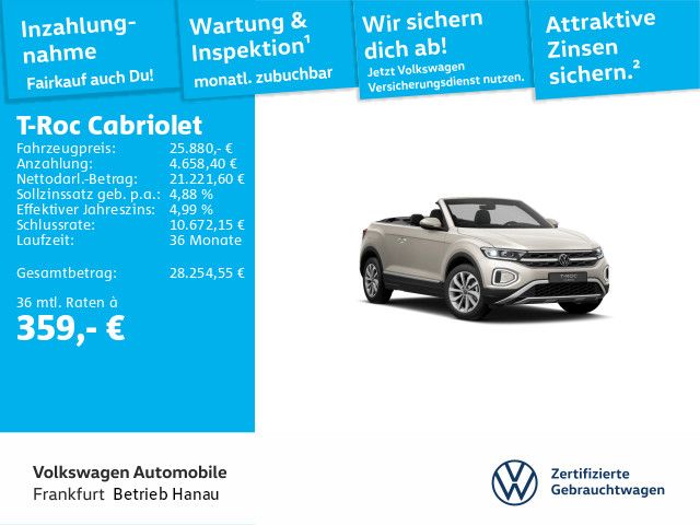 VW T-Roc 12.778 km 25.880 &euro; Hanau 63452