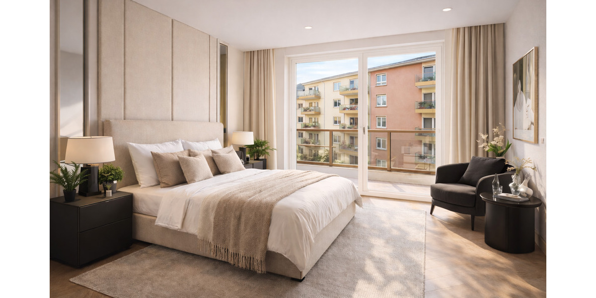 Etagenwohnung Frankfurt Sachsenhausen - 2 Zimmer, 43 m&sup2;, 435.000&euro; | Angebot:26450102
