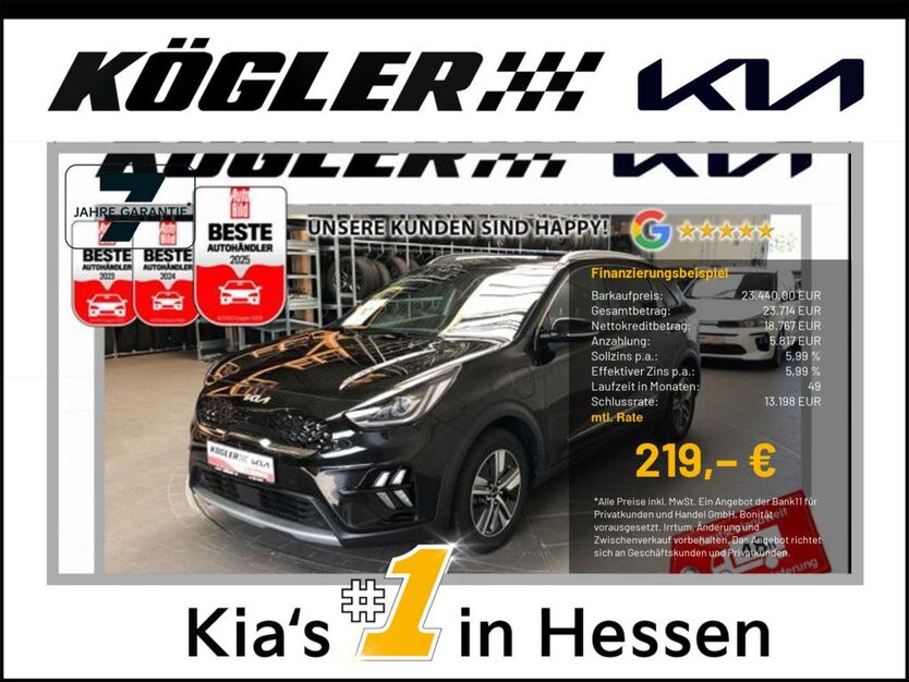 Kia Niro 31.800 km 23.440 € Rosbach | Frankfurt Nord 61191