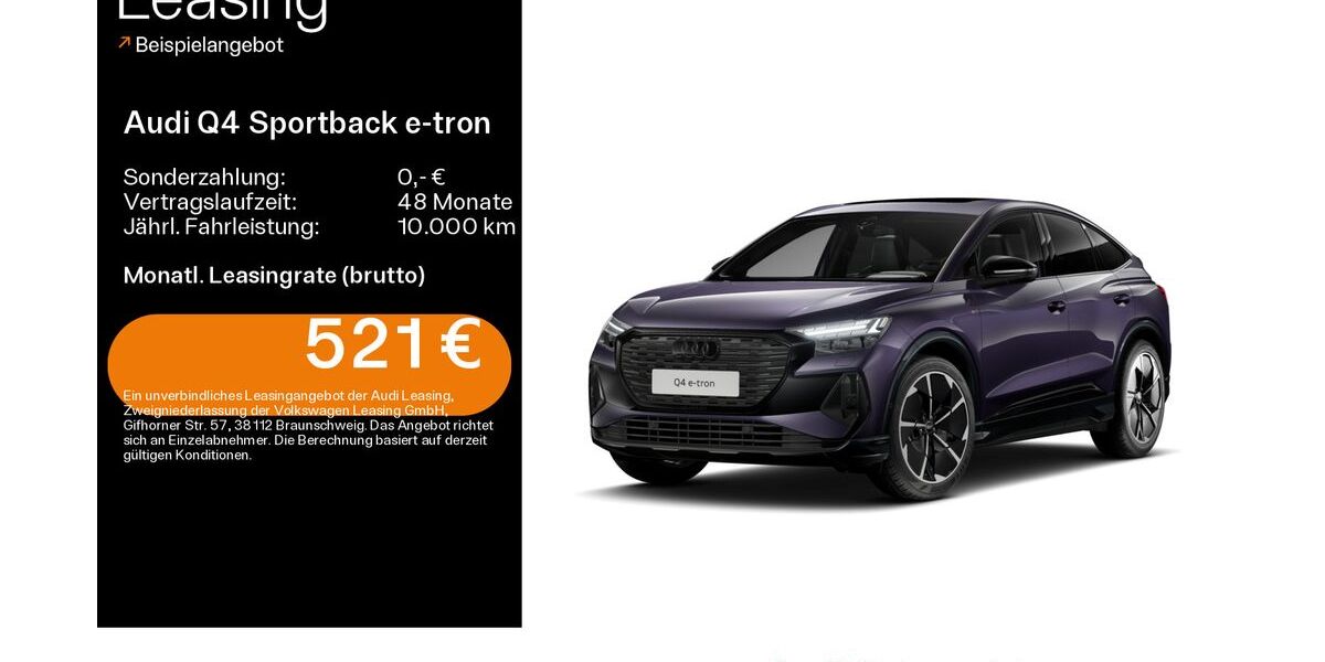 Audi Q4 e-tron 4.511 km 53.779 &euro; Bad Nauheim 61231