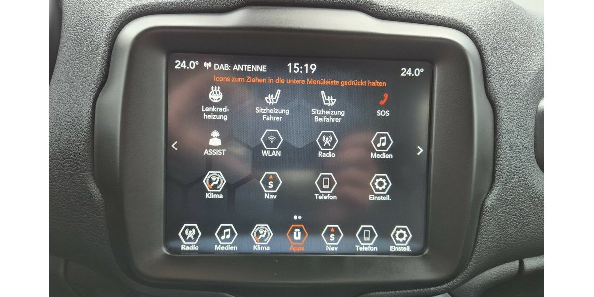 Jeep Renegade Limited FWD, Klima, PDC, Leder, Rückfahrk 126.400 km 15.790 &euro; Rodgau 63110