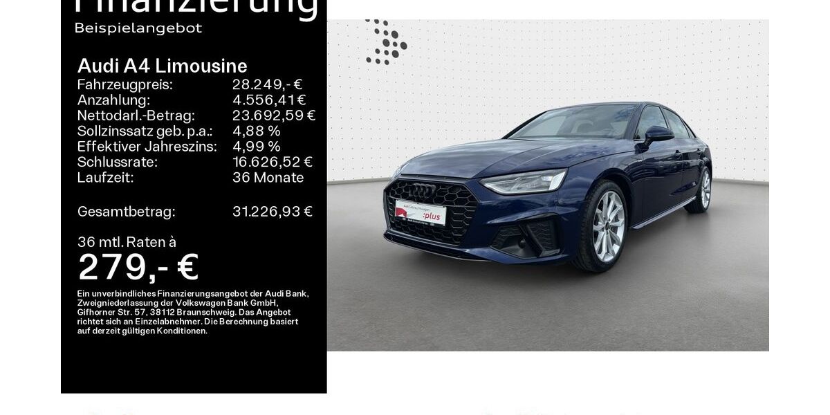 Audi A4 57.500 km 27.369 &euro; Hanau 63452