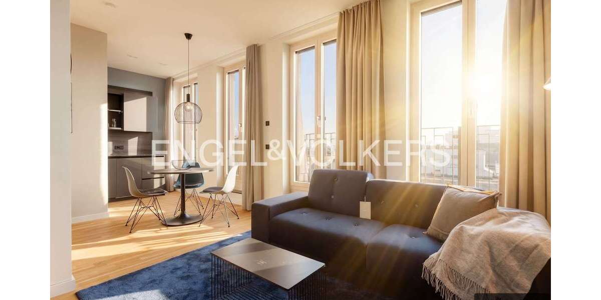 Etagenwohnung Frankfurt Innenstadt 1 - 2 Zimmer, 45 m&sup2;, 1.305&euro; | Angebot:27166963