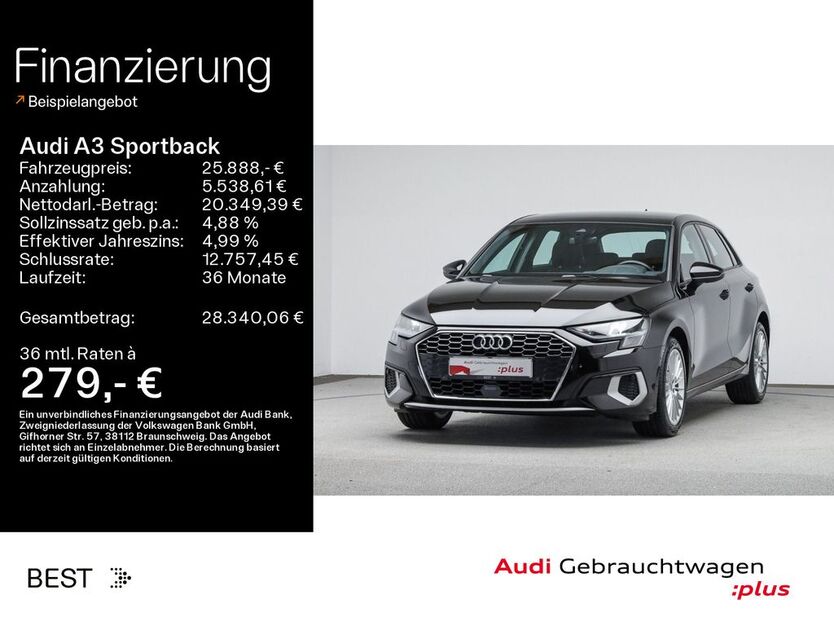 Audi A3 50.300 km 25.888 € Mühlheim 63165