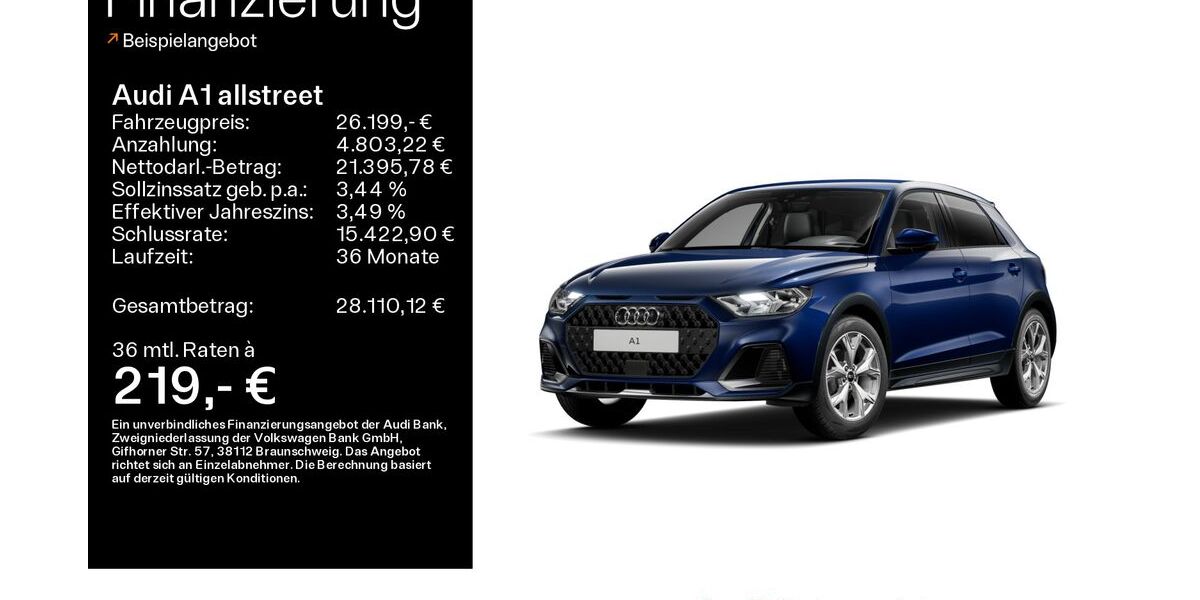 Audi A1 3.491 km 25.999 &euro; Bad Nauheim 61231