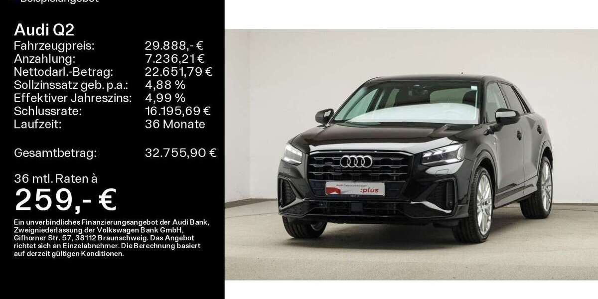 Audi Q2 64.850 km 29.888 &euro; Mühlheim a. Main 63165
