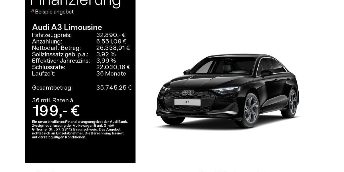 Audi A3 6.493 km 32.280 &euro; Oberursel 61440