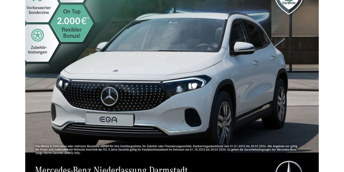 Mercedes-Benz EQA 10.059 km 34.490 &euro; Darmstadt 64295