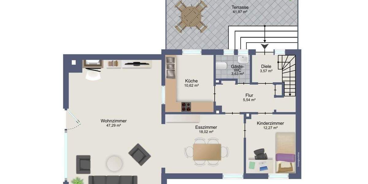 Doppelhaushälfte Offenbach am Main Bieberer Berg - 6 Zimmer, 163 m&sup2;, 770.000&euro; | Angebot:25229072