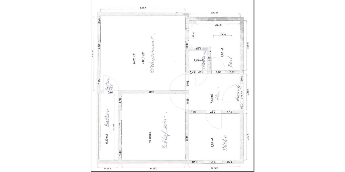 Etagenwohnung Eppstein - 2 Zimmer, 67 m&sup2;, 720&euro; | Angebot:25645581