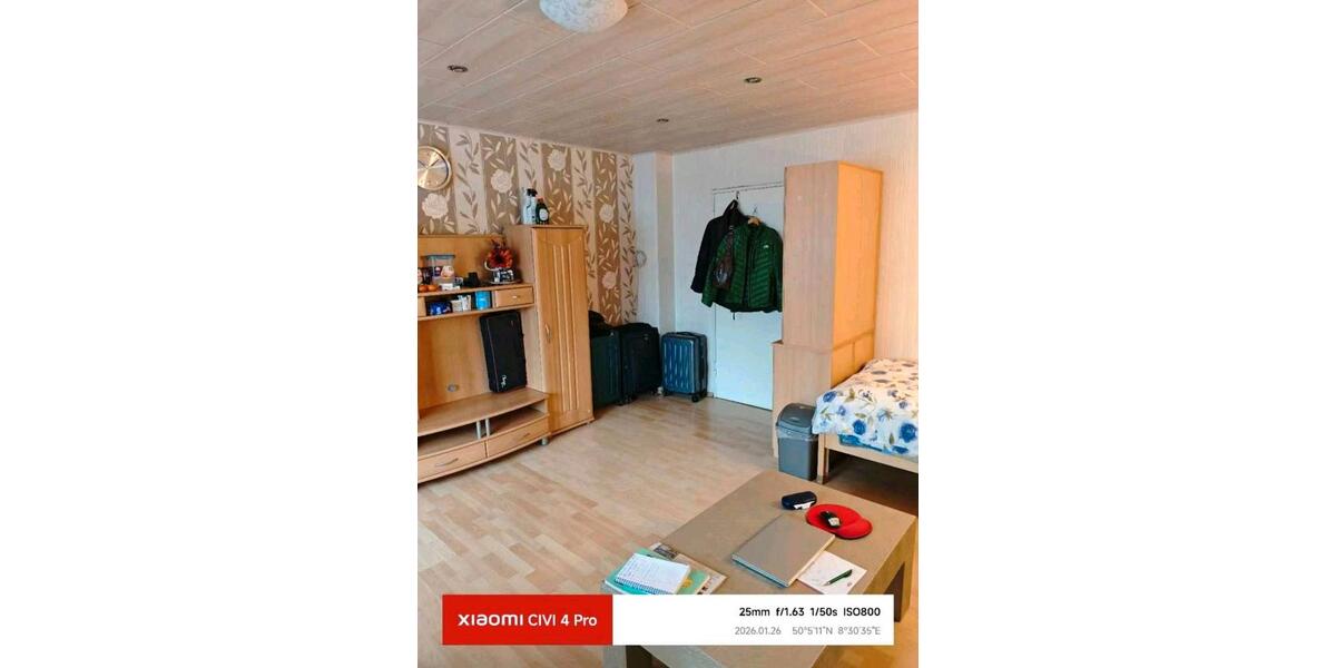 Erdgeschoßwohnung Frankfurt am Main Nied - 1 Zimmer, 28 m&sup2;, 660&euro; | Angebot:26537432