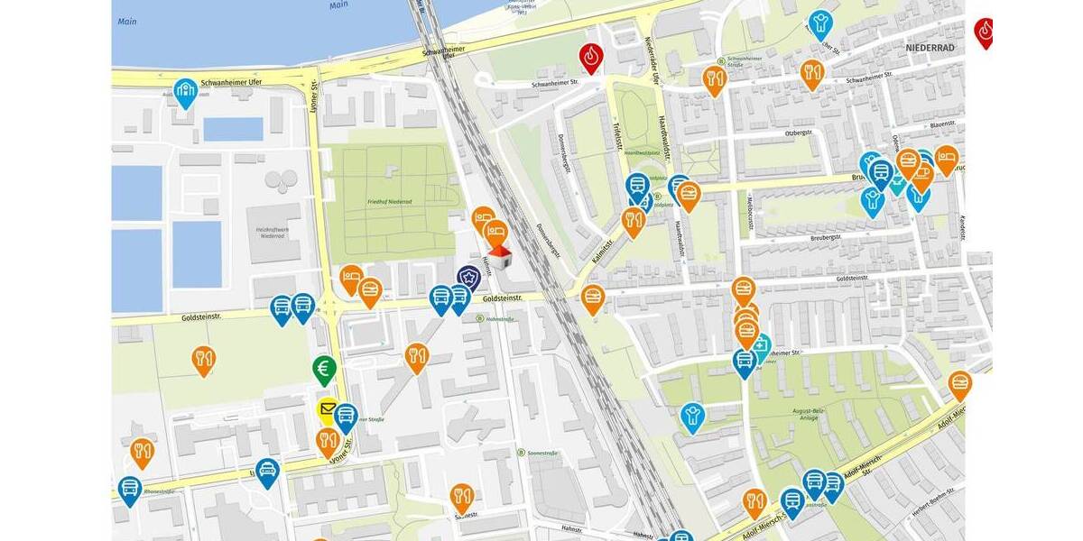ATIK: Moderne Büroflächen mit Parkanlage, Stellplätzen und optimaler Verkehrsanbindung - Gewerbeobjekt Frankfurt am Main Niederrad | Angebot:26267348