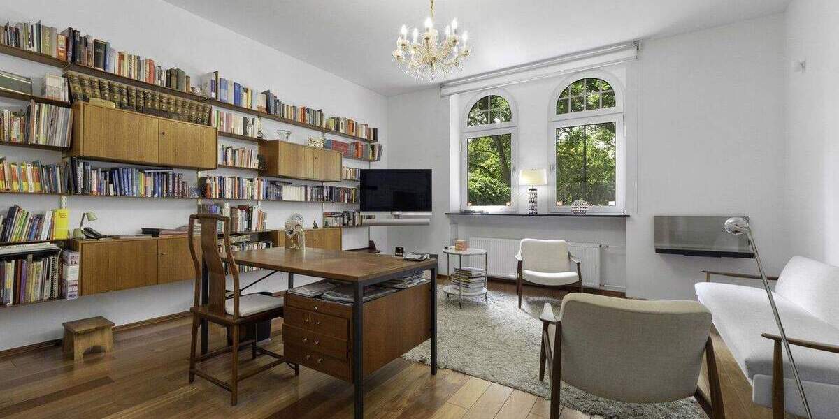 Altbau 4 Zi Wohnjuwel mit Garten, Sauna + Garage in FFM Ostend Bornheim, Gartenwhg mit Ruhefaktor 4 zimmer