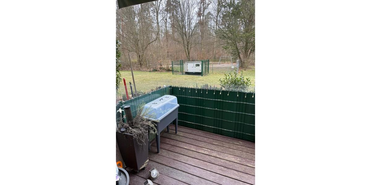 EG-Wohnung (70 m²) Einbauküche, Terrasse, Gartenanteil, Waldblick 3 zimmer