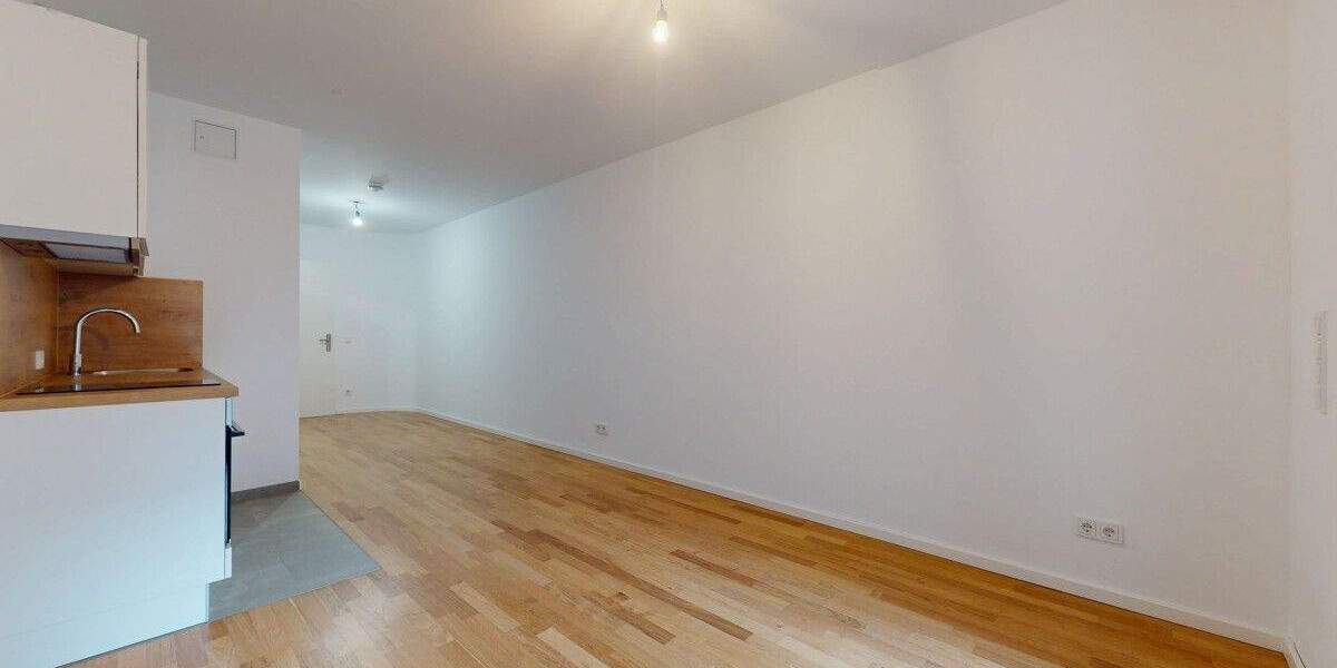 Neubau Erstbezug: Geschmackvolle 1-Zimmer-Wohnung mit Einbauküche & Loggia 1 zimmer