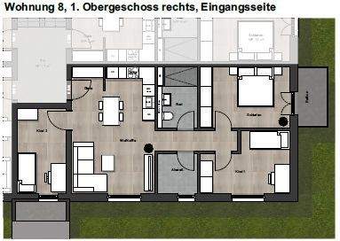 Etagenwohnung Darmstadt / Arheilgen Arheilgen - 4 Zimmer, 80 m&sup2;, 1.890&euro; | Angebot:25801188