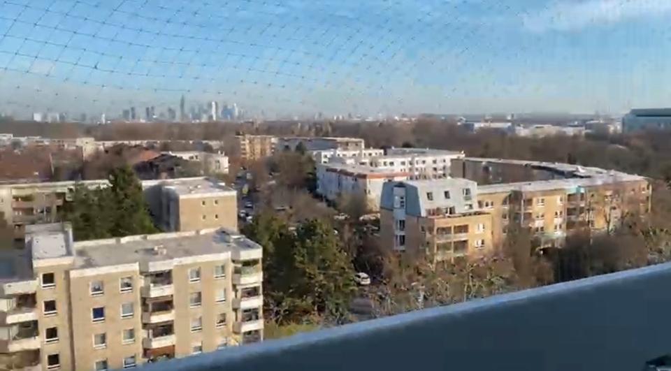 Elegantes 1-Zimmer-Apartment mit Skyline-Blick in Frankfurt 1 zimmer