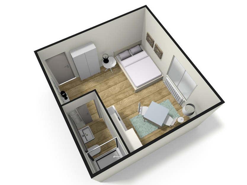 Möblierte 1-Zimmer Whg - Toplage Frankfurt Nordend ALL-INKLUSIVE zimmer