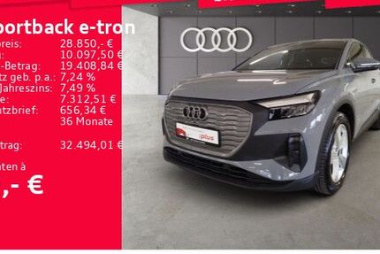 Audi Q4 e-tron 50.240 km 28.850 &euro; Frankfurt am Main 60314