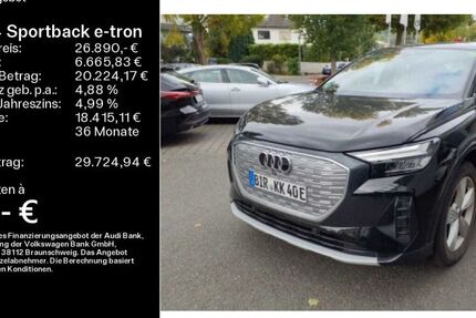 Audi Q4 e-tron 57.167 km 26.890 &euro; Hofheim 65719