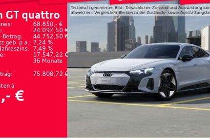 Audi e-tron GT 22.973 km 62.850 &euro; Frankfurt am Main 60314