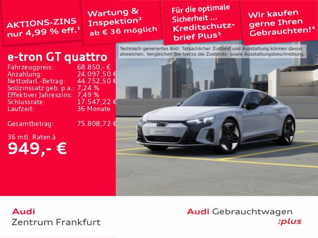 Audi e-tron GT 22.973 km 62.850 &euro; Frankfurt am Main 60314