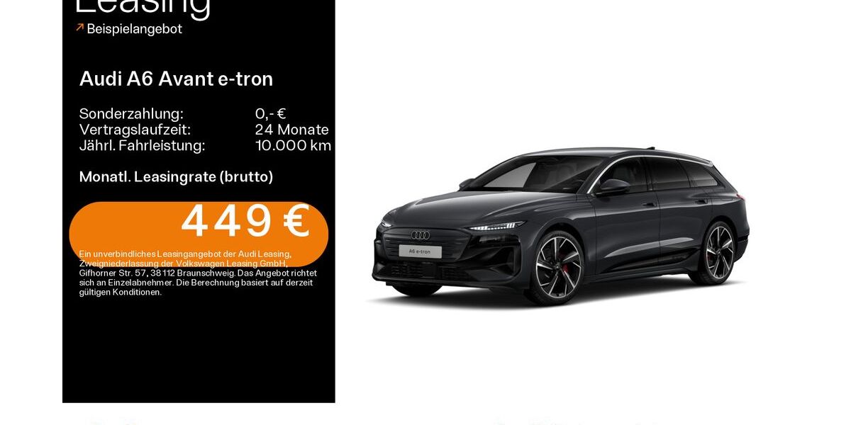 Audi A6 e-tron 5.300 km 54.199 &euro; Hanau 63452