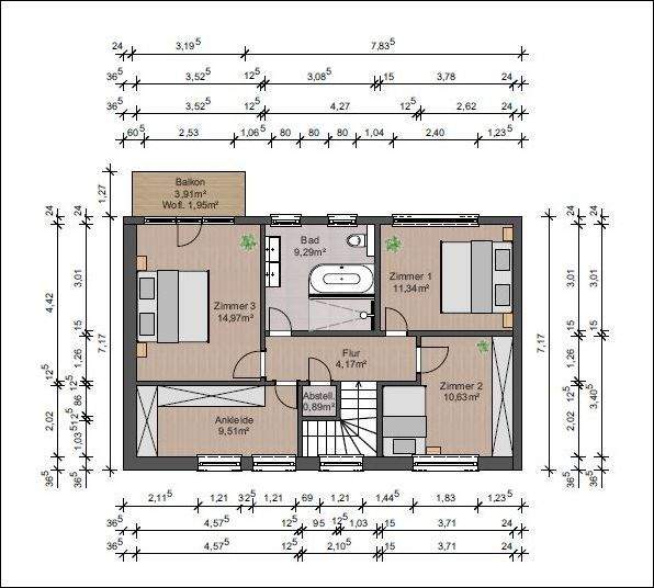 Doppelhaushälfte Frankfurt am Main / Unterliederbach Unterliederbach - 5 Zimmer, 187 m&sup2;, 949.000&euro; | Angebot:23981889
