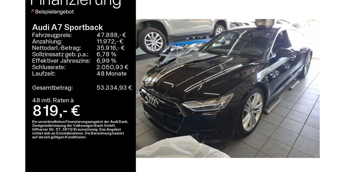 Audi A7 54.000 km 47.488 &euro; Mühlheim 63165