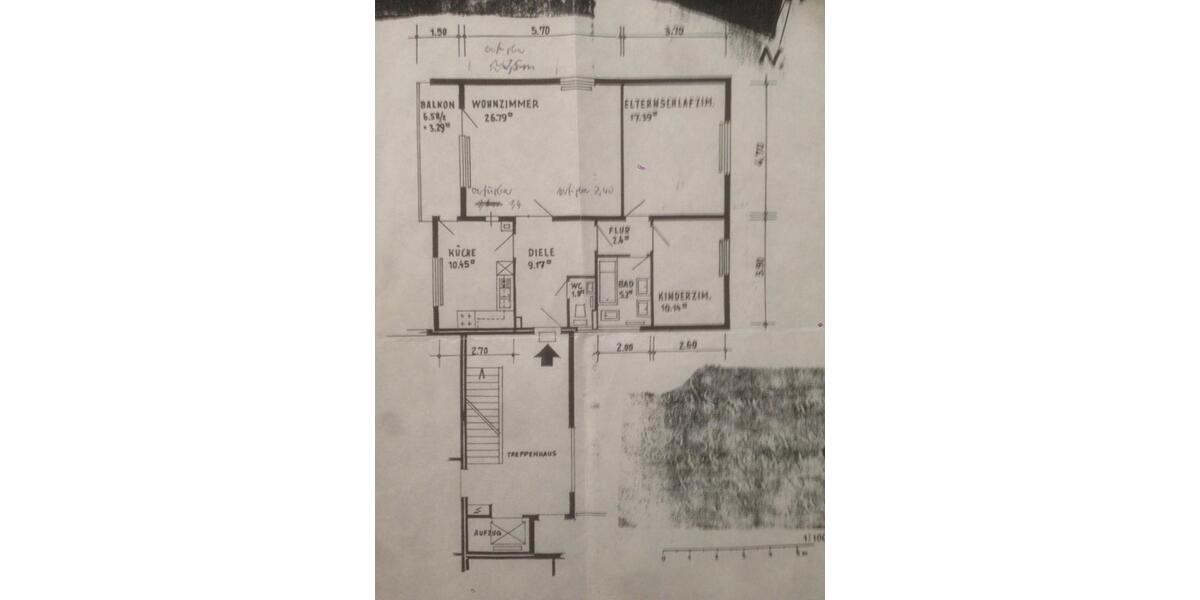 Etagenwohnung Darmstadt Darmstadt-Nord - 3 Zimmer, 90 m&sup2;, 345.000&euro; | Angebot:27166910
