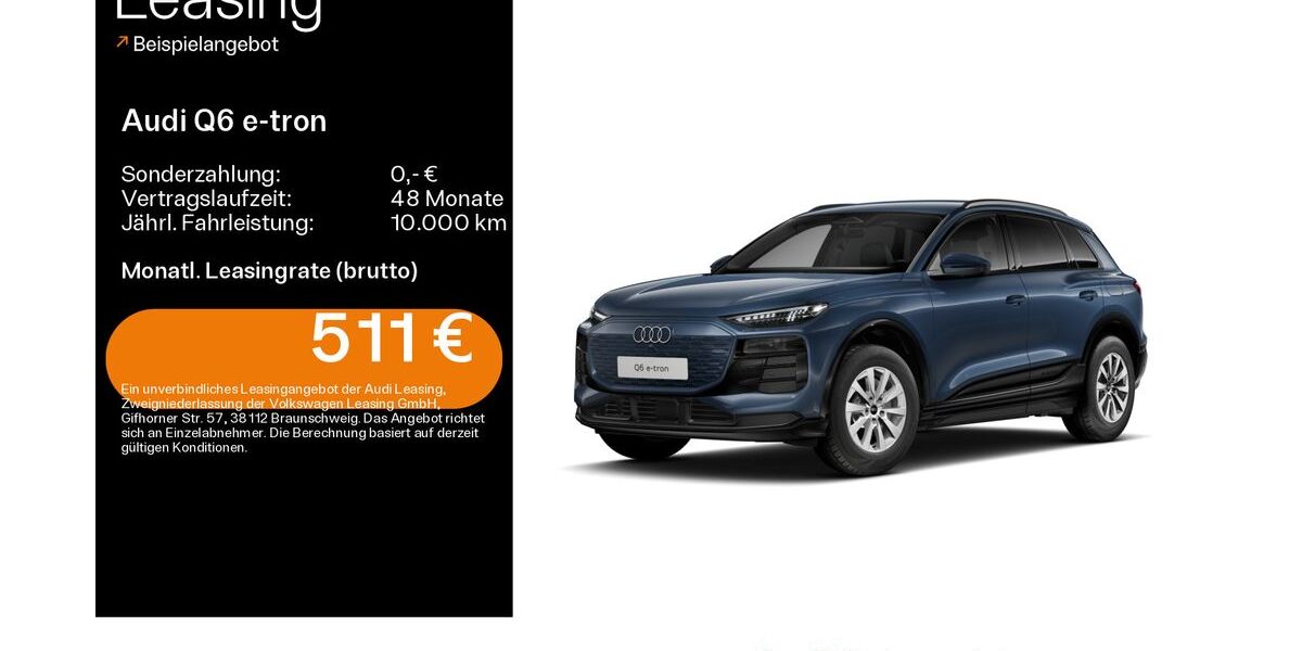 Audi Q6 e-tron 6.500 km 50.499 &euro; Mühlheim 63165