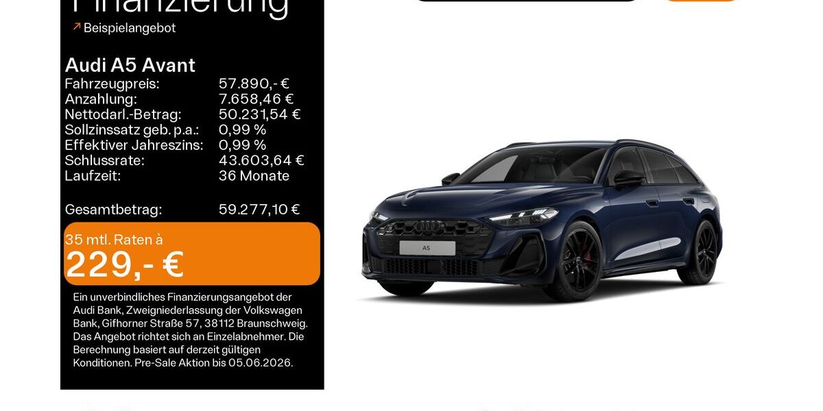 Audi A5 22.438 km 57.890 &euro; Hofheim 65719