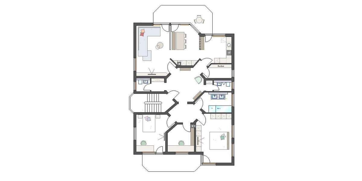Etagenwohnung Mühlheim - 5 Zimmer, 149 m&sup2;, 1.500&euro; | Angebot:27032251