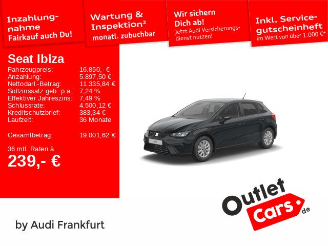 Seat Ibiza 10.612 km 16.850 &euro; Frankfurt am Main 60314