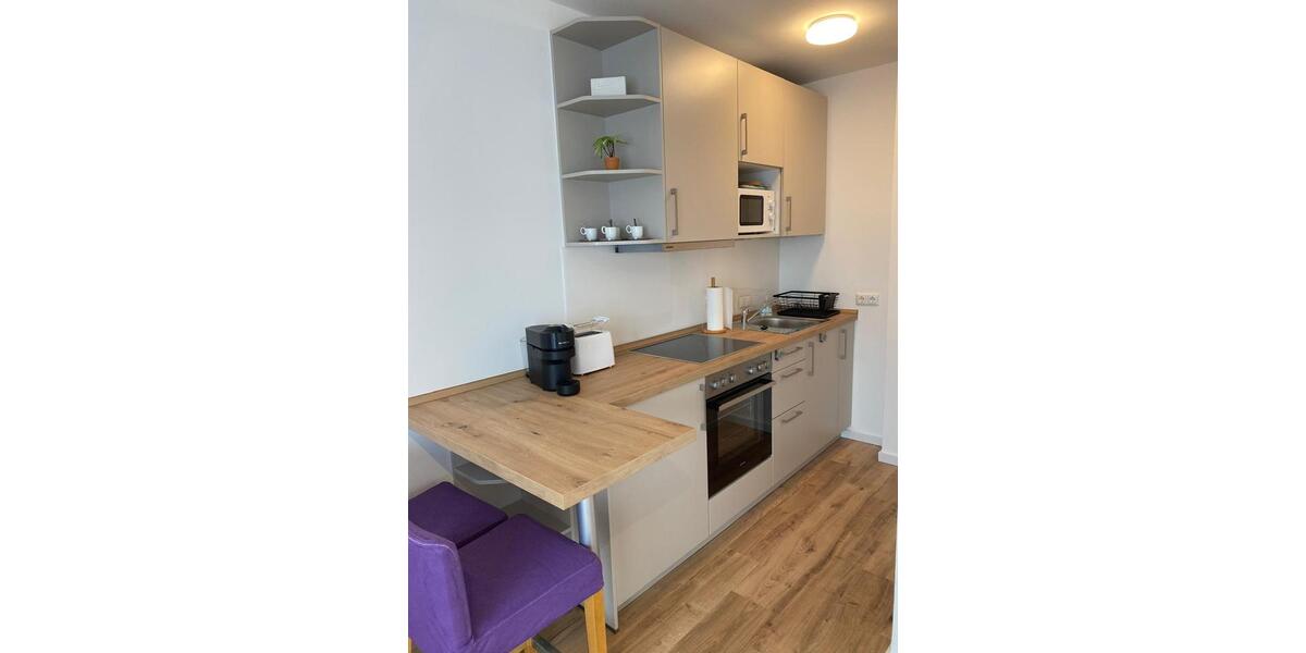 Renovierte voll möblierte moderne Wohnung - Innenstadt Bad Soden 1 zimmer