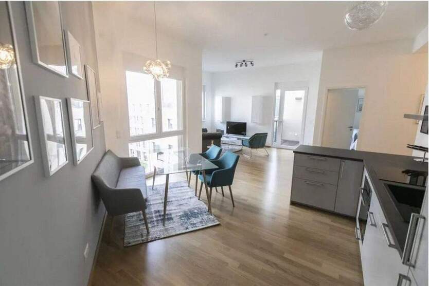 Modernes 2-Zimmer-Apartment mit Balkon im Herzen von Frankfurt am Main 2 zimmer