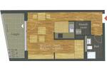 Hochparterre Frankfurt am Main Kalbach - 1.5 Zimmer, 43 m&sup2;, 309.000&euro; | Angebot:27078119