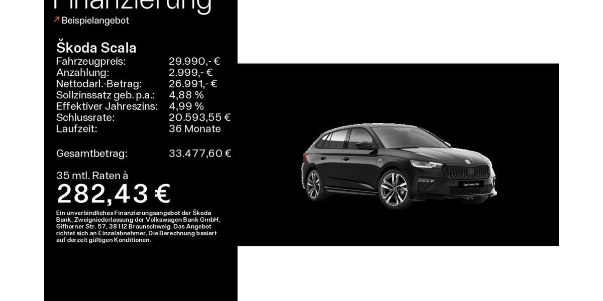 Skoda Scala 3.000 km 29.990 &euro; Hofheim im Taunus 65719