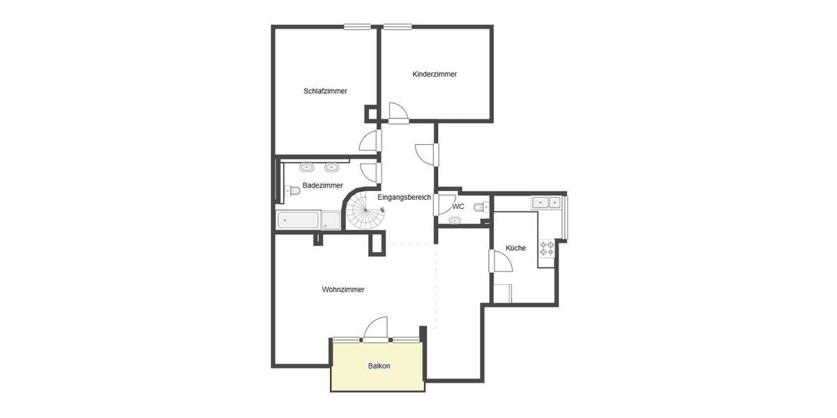 Etagenwohnung Bad Homburg vor der Höhe Bad Homburg - 3 Zimmer, 83 m&sup2;, 365.000&euro; | Angebot:26608496