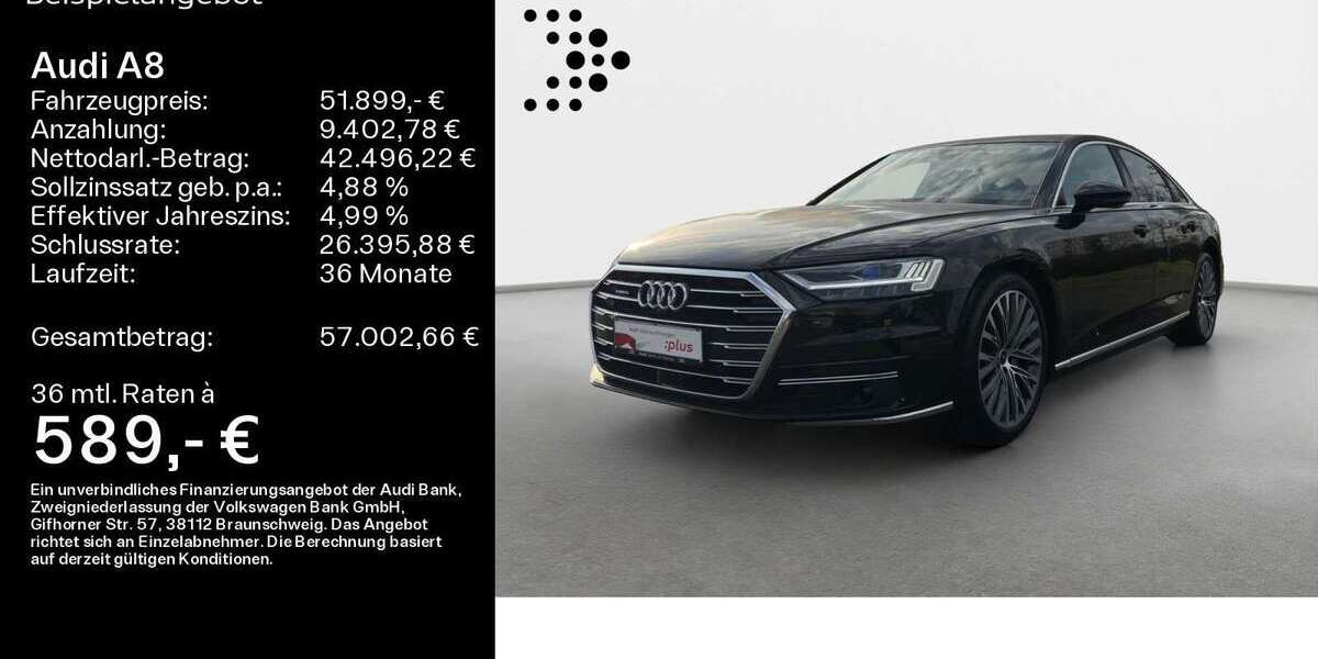 Audi A8 70.500 km 51.899 &euro; Hanau 63452