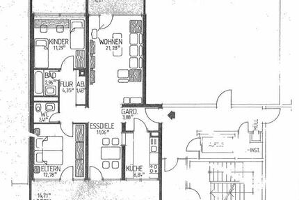 Wohnung Eppstein - 3 Zimmer, 90 m&sup2;, 1.150&euro; | Angebot:27541935