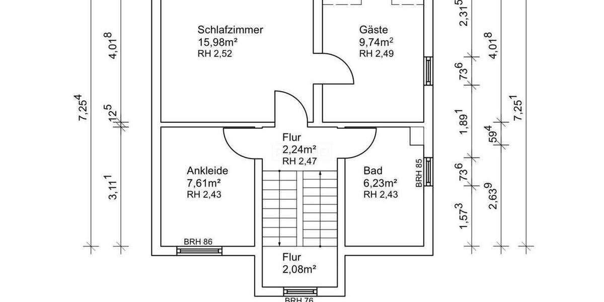 Doppelhaushälfte Roßdorf - 4 Zimmer, 86 m&sup2;, 278.000&euro; | Angebot:24036640