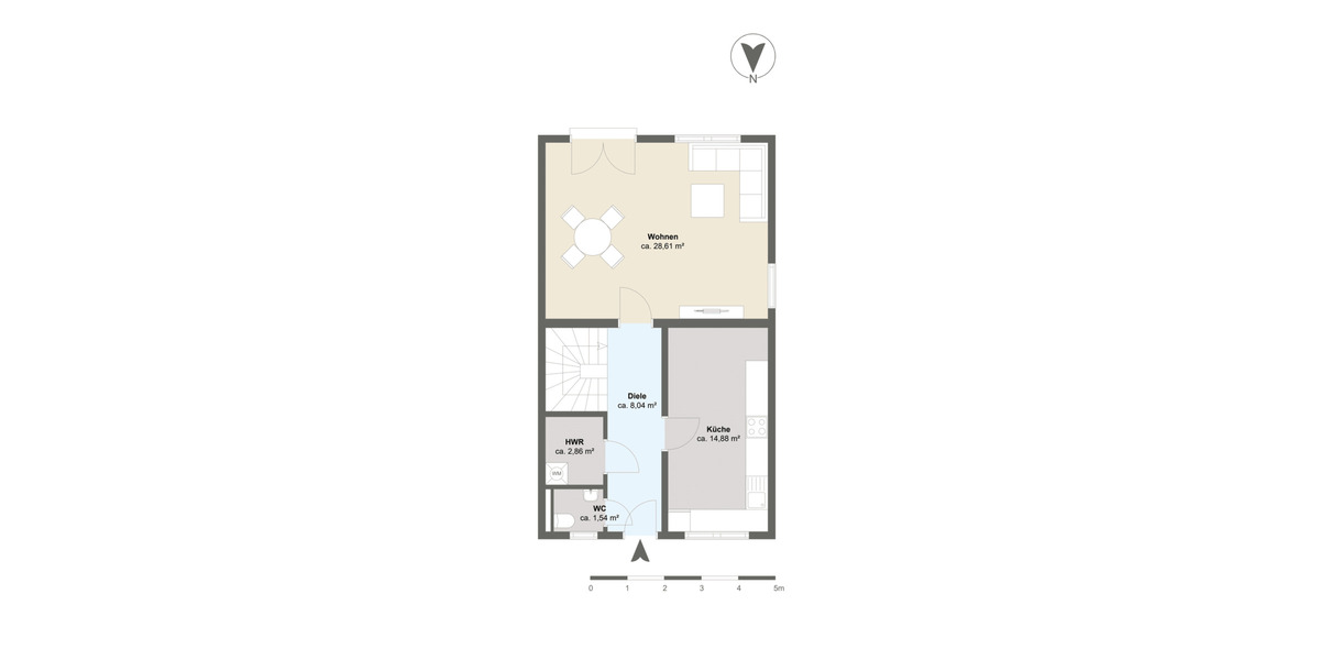 Doppelhaushälfte Offenbach am Main Bürgel - 5 Zimmer, 137 m&sup2;, 749.000&euro; | Angebot:26731612