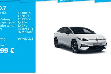 VW ID.7 19.191 km 47.350 &euro; Frankfurt 60326