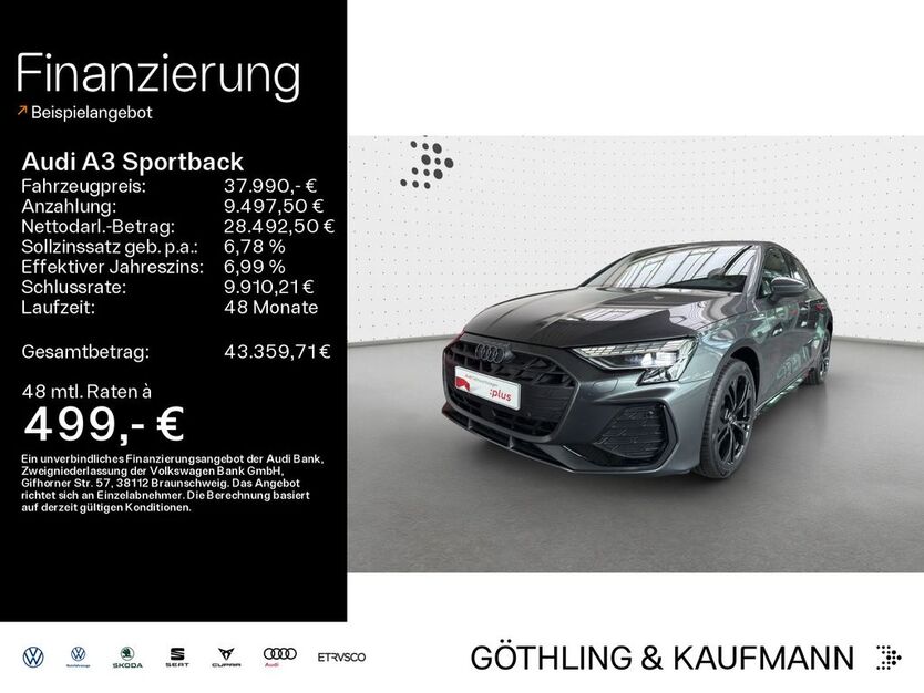 Audi A3 8.500 km 36.990 € Hofheim 65719