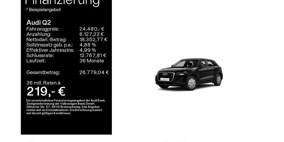 Audi Q2 32.598 km 23.990 &euro; Oberursel 61440