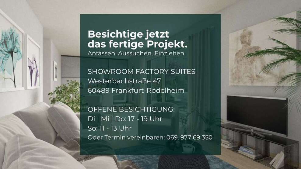 Wohnung zum Kaufen in Frankfurt 605.000 € 80.06 m²