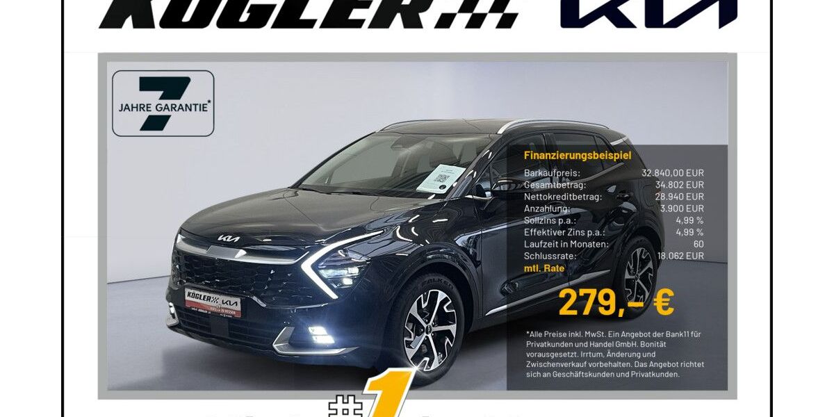 Kia Sportage 19.090 km 32.840 € Rosbach | Frankfurt Nord 61191